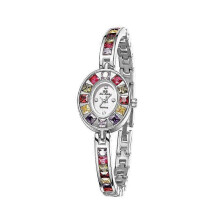 (Silver) Bs Bee Sister Fa1681 Luxury Women's Watch Rainbow Wrist Watch For Femal Student -CHAN
