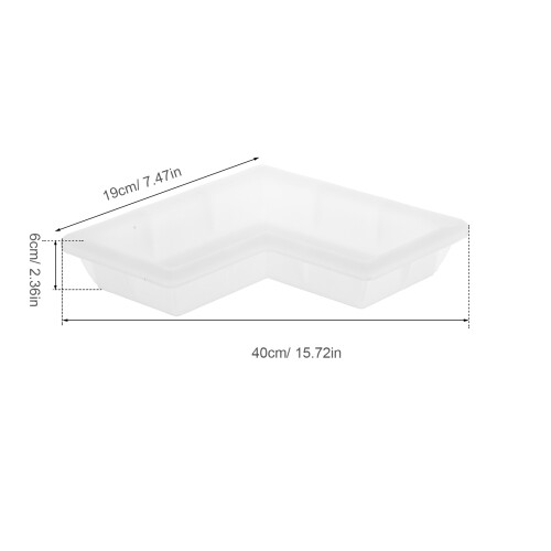 Pavement Mallen Voor Padvorming Wit PP Duurzaam Ontwerp 1 Set 1