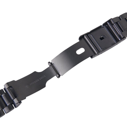 Watchband 20Mm Lusgesp Zwart 2