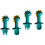 2 Sets Siliconen Lepels En Voor Baby Training 4