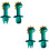 2 Sets Siliconen Lepels En Voor Baby Training 6