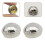 2St Praktische Koperen Fluitkop Schroeven Accessoires 6