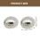 2St Praktische Koperen Fluitkop Schroeven Accessoires 2