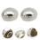 2St Praktische Koperen Fluitkop Schroeven Accessoires 4