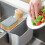 (Pink) . Shelf Suction Cup . Hanging Drain Basket Bowl Sponge Holder 3