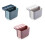 (Grey) . Shelf Suction Cup . Hanging Drain Basket Bowl Sponge Holder 2