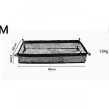 (Mesh bag M only) Outdoor Cookware Hanging Rack with Under Net Bag Hanging Organizer ...