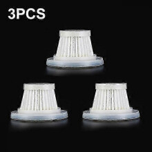 (3 Pcs) Car Vacuum Cleaner Hepa Filter For Lt-117 Vacuum Cleaner Washable Filter For 117c/117cd/117cg Model