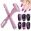 (pink) Multi-functional Cat Eye Magnet Stone 5-in-1 Pattern Magnet Stone Magnetic Pen 1