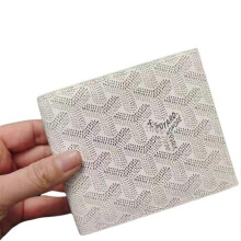 (White) Fashionable Short Wallet With Houndstooth Print Pu Leather Card Holder Cash Purse Designed For Quality Individuals Apricot -CHA