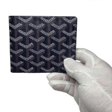 (Royal Blue) Fashionable Short Wallet With Houndstooth Print Pu Leather Card Holder Cash Purse Designed For Quality Individuals Apricot -CHA