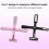(pink) Multi-functional Cat Eye Magnet Stone 5-in-1 Pattern Magnet Stone Magnetic Pen 4