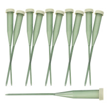 25St Kleine Groene Plastic Bloem Waterbuisjes Voor Bloemarrangementen