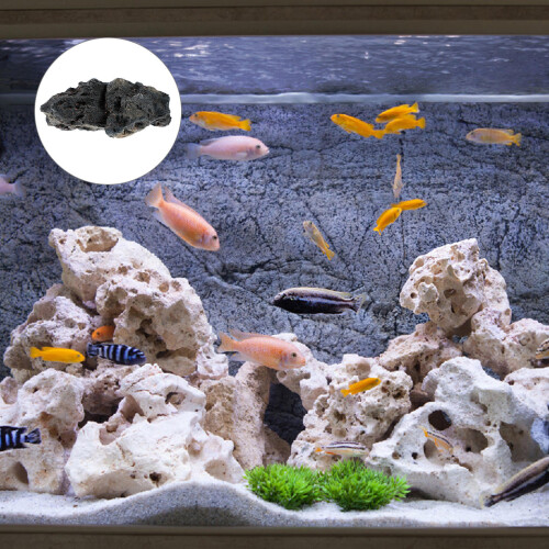 Aquarium Simulation Stone Ornamente Für Fischtank 2