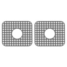 (4, grey) 2PCS Silicone Sink Protector - Heat Resistant Kitchen Gadgets for Drain, Folding & Non-Slip