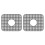 (4,grey)2PCS Silicone Sink Protector - Heat Resistant Kitchen Gadgets for Drain, Folding & Non-Slip 1