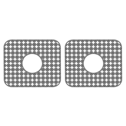 (4,grey)2PCS Silicone Sink Protector - Heat Resistant Kitchen Gadgets for Drain, Folding & Non-Slip