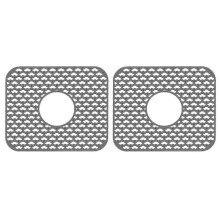 (2, grey) 2PCS Silicone Sink Protector - Heat Resistant Kitchen Gadgets for Drain, Folding & Non-Slip