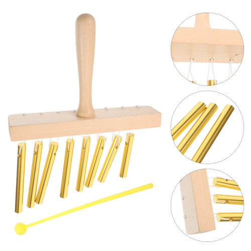 Percussion Instrument Für Kinder Windspiel Golden 2