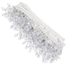 1Mfrange Perlée Pour Rideau En Polyester, Décoration DIY Bébé