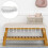 1Mfrange Perlée Pour Rideau En Polyester, Décoration DIY Bébé 3