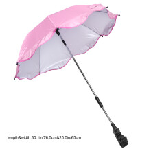 Babykinderwagen Sonnenschutz Schirm Rosa 1 Satz