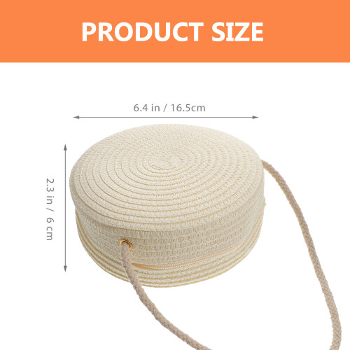 Rooien Dames Stro Strand Essentials Boho Stijl 1