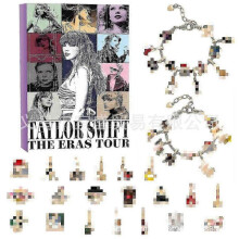 (Taylor A)Christmas Alloy Blind Box Advent Calendar with Bracelet and Ornament Collection