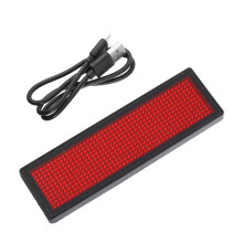 Led Programmierbares Abzeichen Set Namensschild Mode