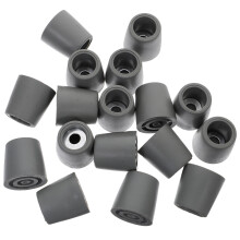 Stuhlbeine Mit Bodenschonern Grau PVC 20