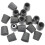 Stuhlbeine Mit Bodenschonern Grau PVC 20 1