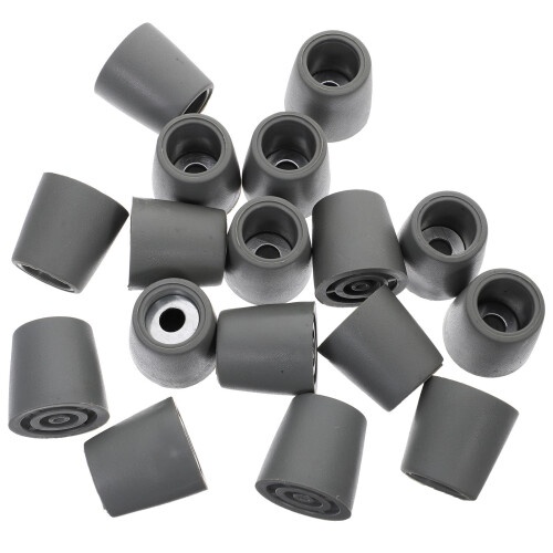 Stuhlbeine Mit Bodenschonern Grau PVC 20
