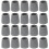 Stuhlbeine Mit Bodenschonern Grau PVC 20 2