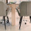 Stuhlbeine Mit Bodenschonern Grau PVC 20 11