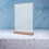 Acryl Schildhalter Aus Holz Transparent 1 4
