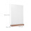 Acryl Schildhalter Aus Holz Transparent 1 2