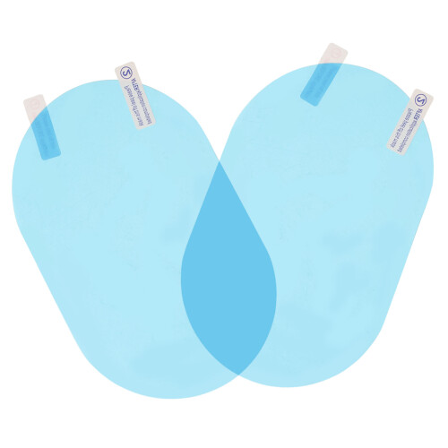 Raindrops Rückspiegel Schutzfolie Auto Plüsch – Blau