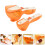 Messlöffel Set Kunststoff Orange Fürs Backen 3