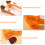 Messlöffel Set Kunststoff Orange Fürs Backen 11