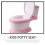 Simuliertes WC Dropshipping Toilettentrainer Kunststoff 11