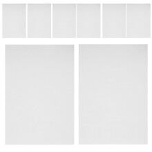 100 Blatt Aquarellpapier Kinderblock Für Gebrauch Kind Weiß