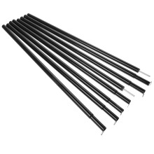 Black Zeltstangen 1 Und Trekking 11,8x0,71x0,71 Zoll