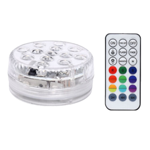 2 Sets Untertauchbare LED- Mit Fernbedienung