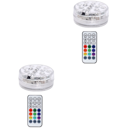 2 Sets Untertauchbare LED- Mit Fernbedienung 2