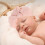 Lace Hat Mütze Neugeborenen Polyester Pink 5