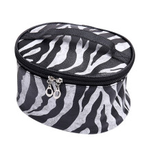 Zebra Reißverschluss Kosmetiktasche Tragbar Aufbewahrung