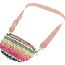 Geflochtene Strandtasche Hüfttasche PP 1 Für Damen Sommerurlaub