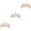 3 Brautkrone Kristall Barock Haarschmuck 10