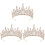 3 Brautkrone Kristall Barock Haarschmuck 3
