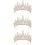 3 Brautkrone Kristall Barock Haarschmuck 7